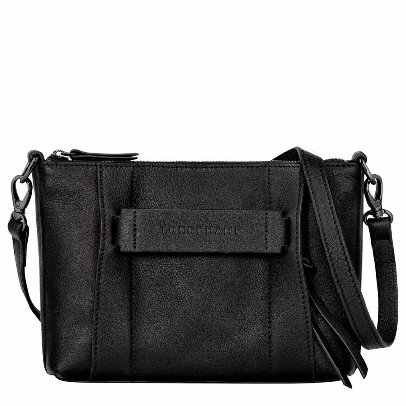 Black Longchamp Longchamp 3D S Women's Crossbody Bags